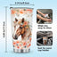 Stainless Steel Horse Print Insulated Cup