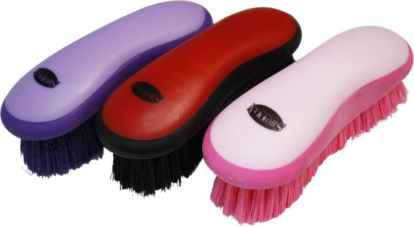 Showman Soft Grip Dandy Grooming Brush