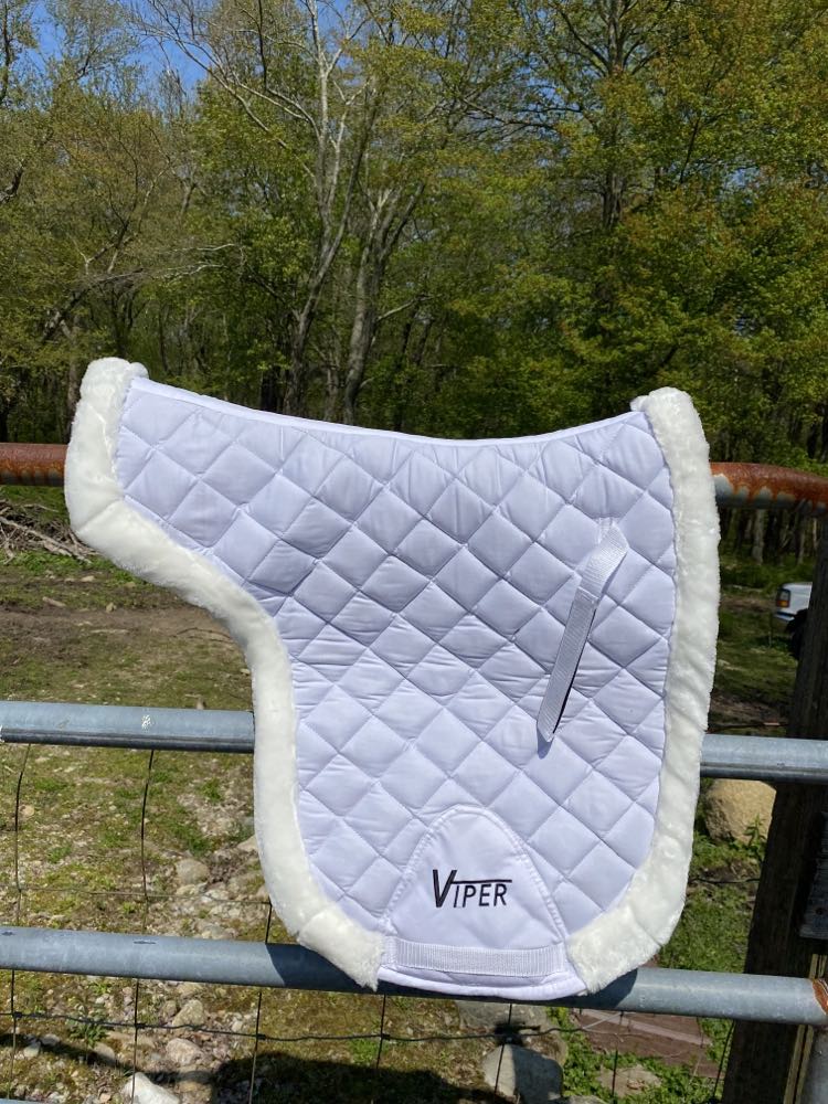 Viper White Fleece Quilted All Purpose Pad