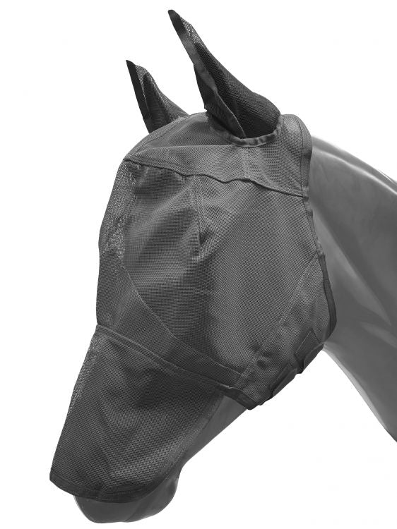 Showman ® Long Nose Mesh Rip Resistant Fly Mask W/Ears