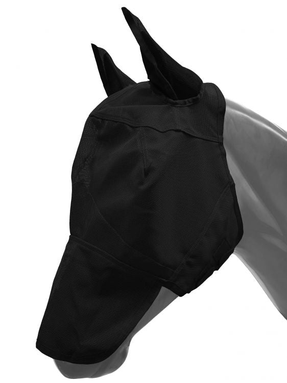 Showman ® Long Nose Mesh Rip Resistant Fly Mask W/Ears