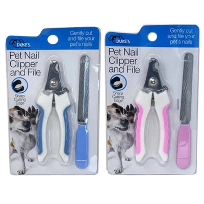 Pet Nail Clipper and File