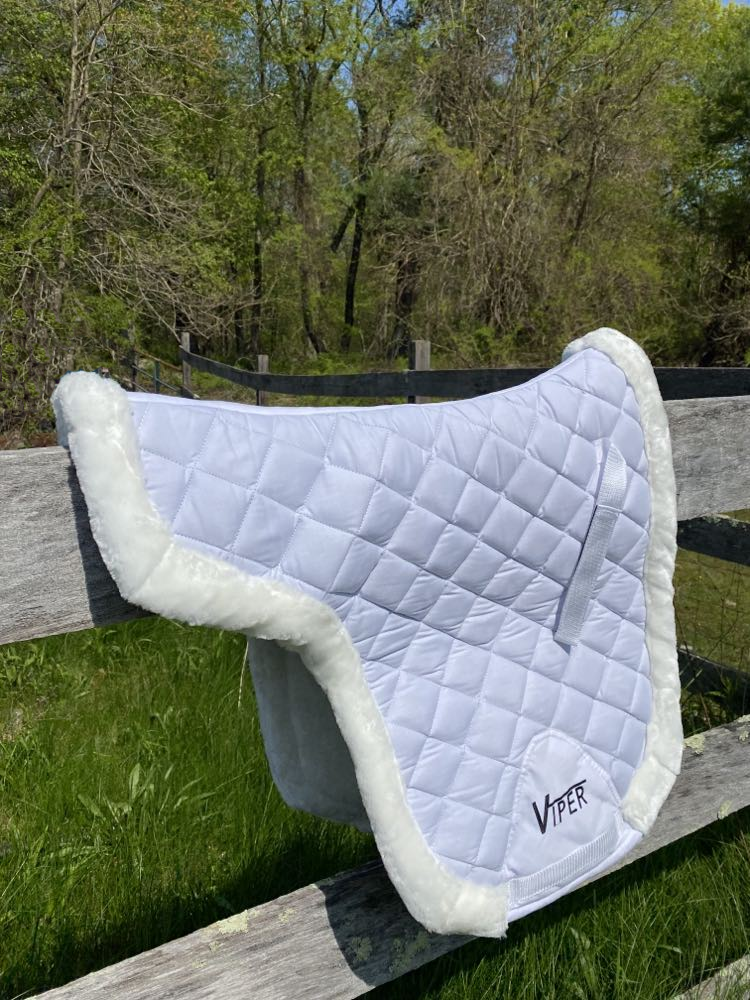 Viper White Fleece Quilted All Purpose Pad