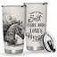 Just A Girl Who Loves Horses Insulated 20 Oz Tumbler