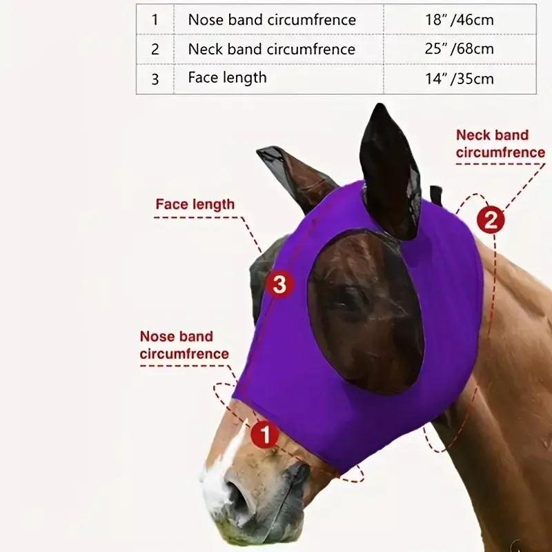 Horse Fly Masks With Ears