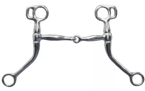 Versa Long Shank Tom Thumb Snaffle Bit