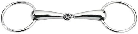 Loose Ring SS Swivel Mouth Snaffle Bit 5
