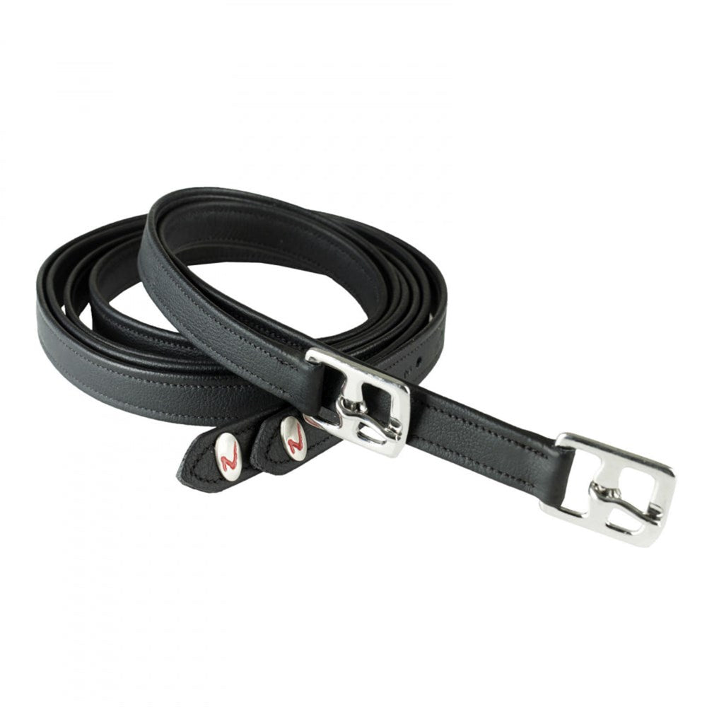 Horze Elite Stirrup Leathers - Black 58"