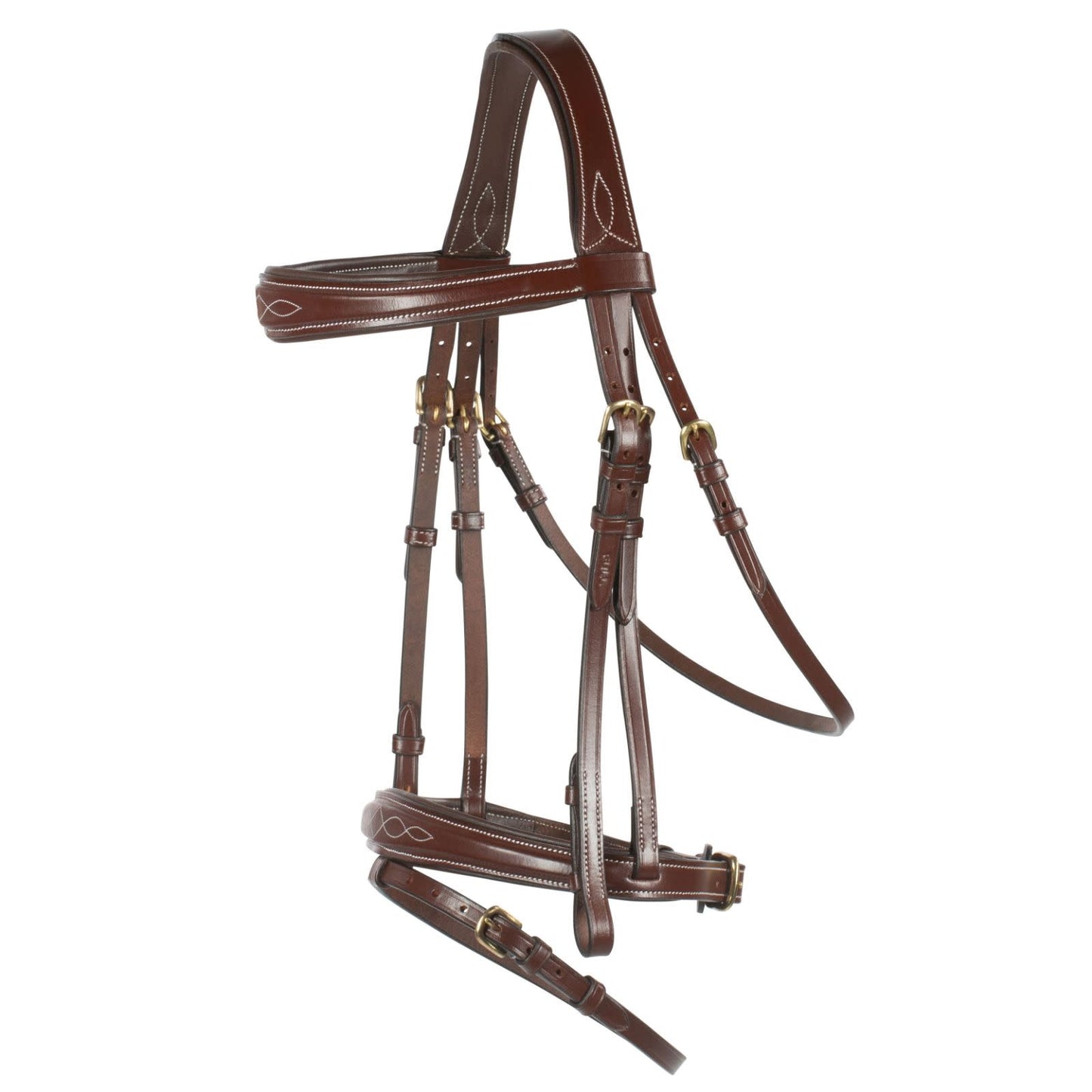 Horze Sion Bridle with Reins - Brown