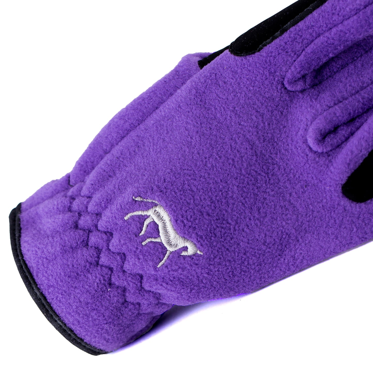 Horze Kids Gloves - Fleece - Sultry Violet