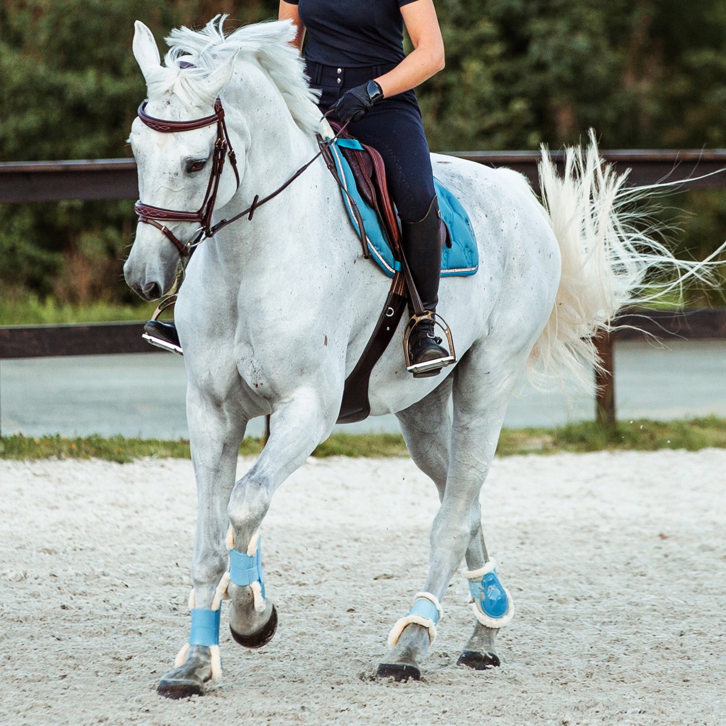 Horze Sion Bridle with Reins - Brown