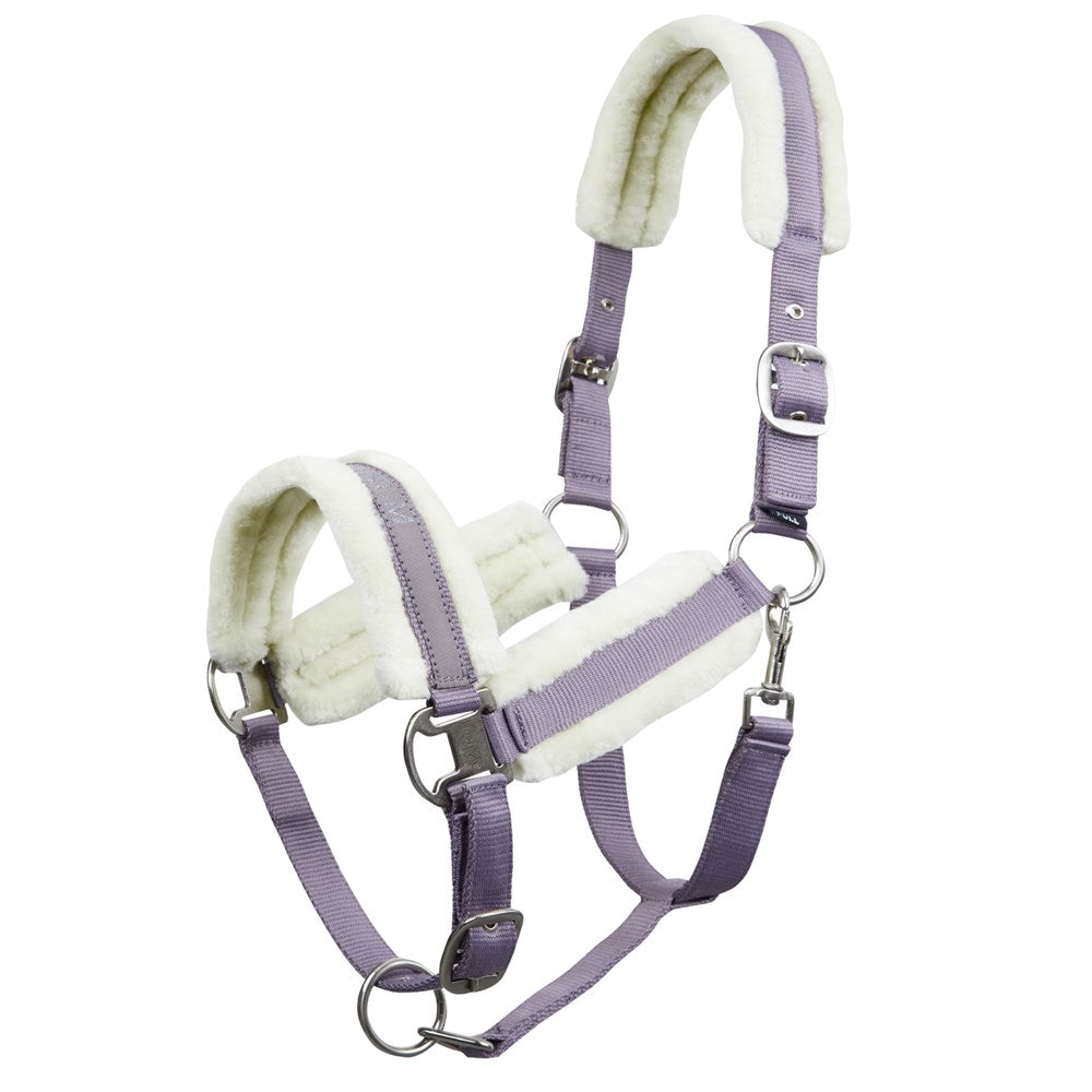 Horze Stanford Fleece Padded Halter-Colors Available